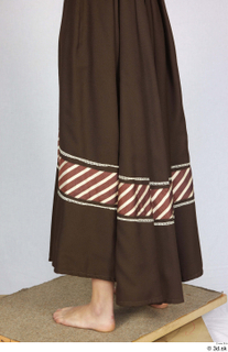  Photos Woman in Historical Dress 89 19th century brown skirt historical clothing lower body 0004.jpg